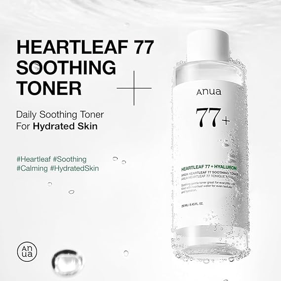 Anua Heartleaf Essence Toner – 77% Soothing Extract